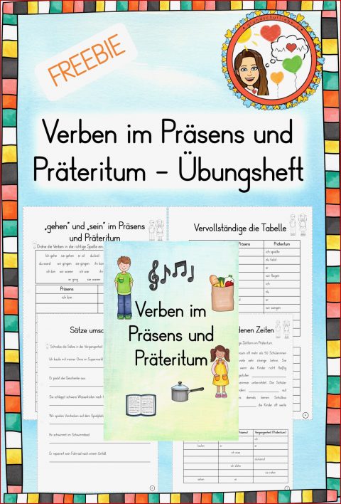 Arbeitsblatt Grundschule Präsens Präteritum Perfekt 3 Lösungen Für 2022 Kostenlose 5308