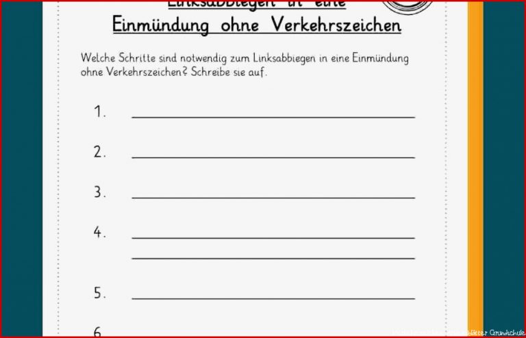 Verkehrszeichen Grundschule Arbeitsblätter Worksheets