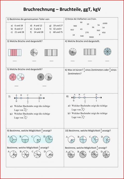 Vielfache Und Teiler Klasse 4 Arbeitsblätter Worksheets