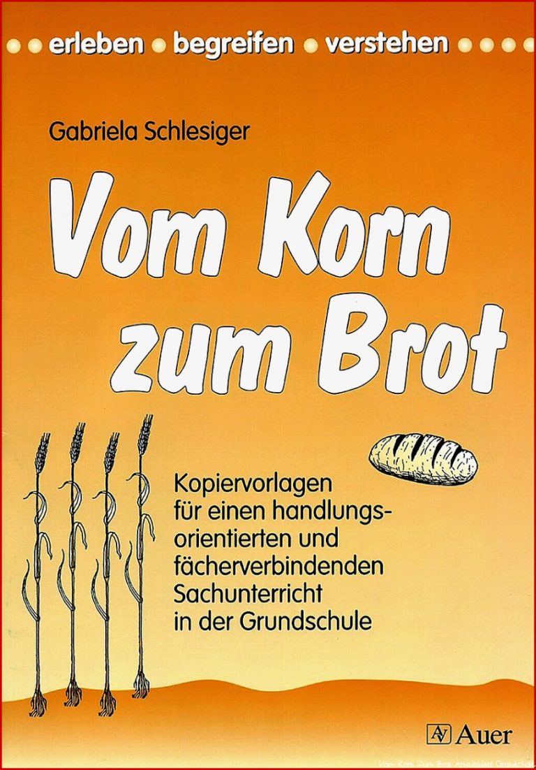 Vom Korn zum Brot Buch jetzt versandkostenfrei bei