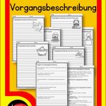 Vorgangsbeschreibung Arbeitsblätter Für Grundschule