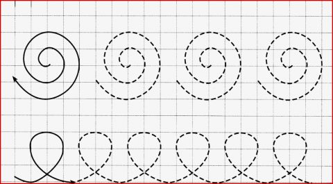 Vorschule Arbeitsblätter Kostenlos Schwungübungen Worksheets