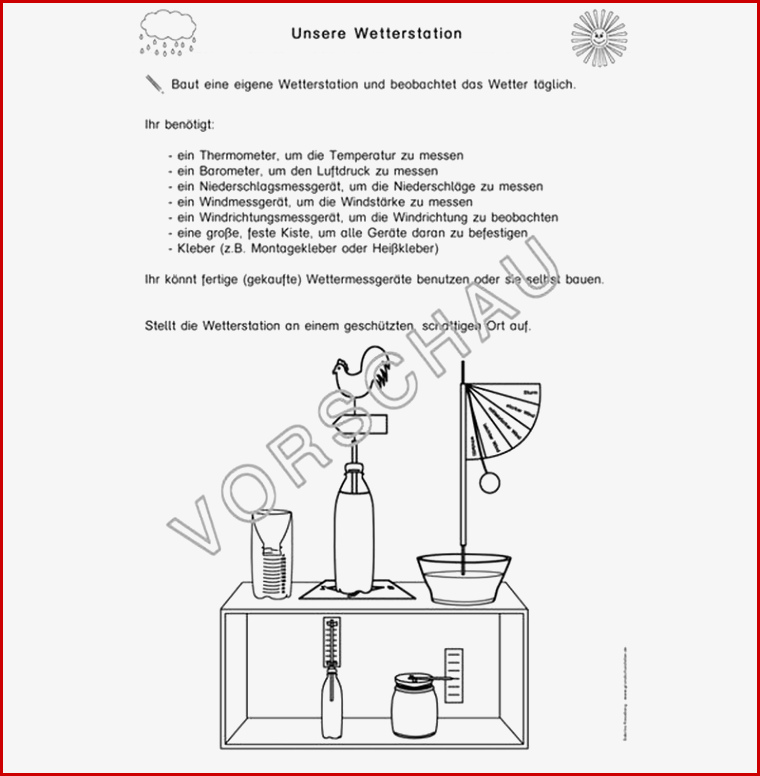 Wetter Werkstatt Für Grundschule