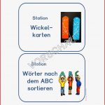 Wörterbucharbeit In Der Grundschule Stationslauf Zum Abc