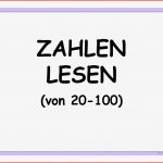 Zahlen Von 20 100 Arbeitsblatt Free Esl Projectable