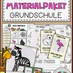 Zoo Animals Materialpaket Grundschule